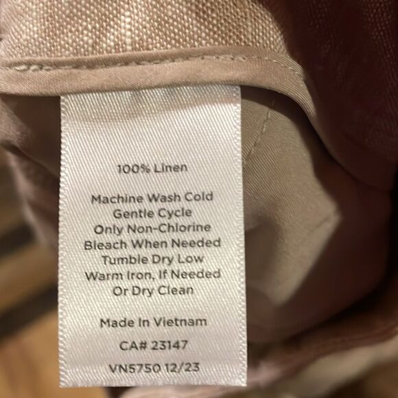 Talbots 100% Linen Pants - Picture 9 of 12